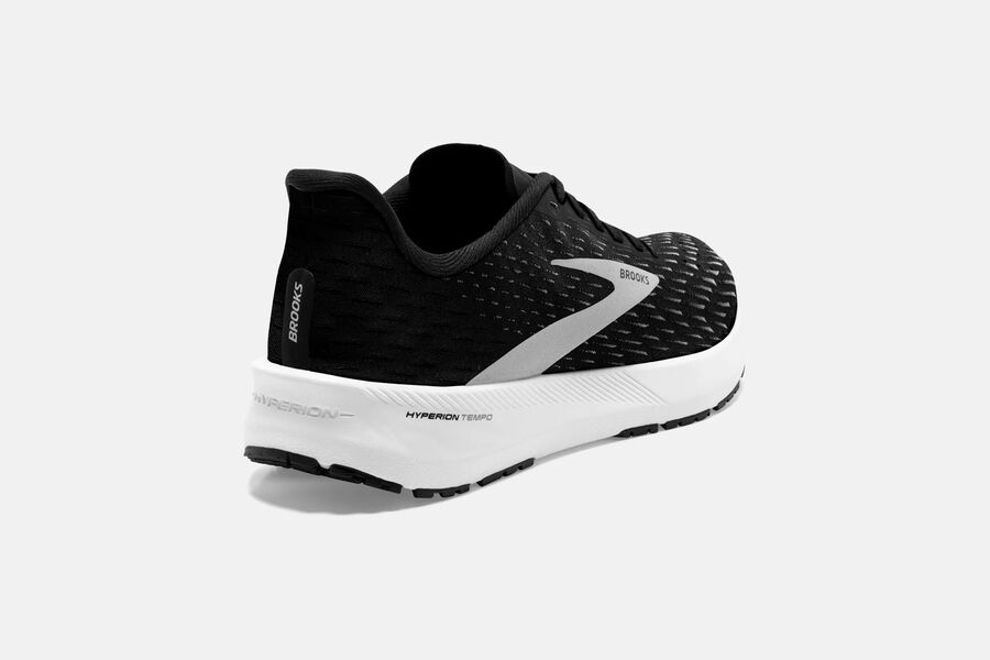 Brooks Running Shoes Womens Black/Silver - Hyperion Tempo Road - 2941-FABGY